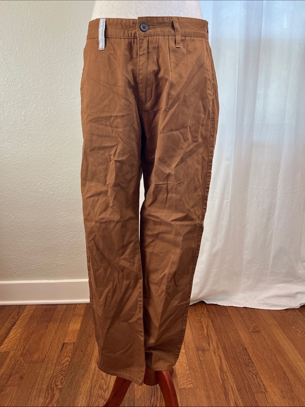Toddland Brown Cotton Chino Pants. Size 30. NWT